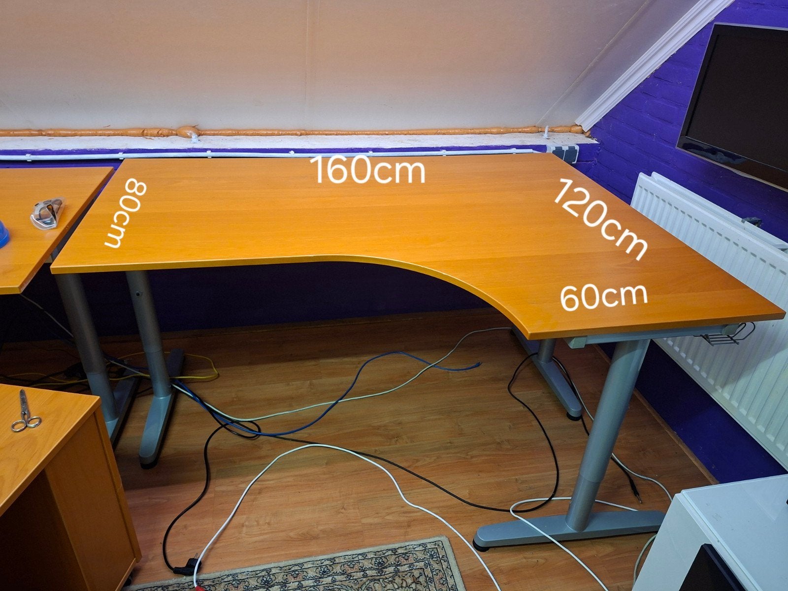 IKEA Galant bureaus en kasten, Ophalen, Met wielen, Gebruikt, IKEA