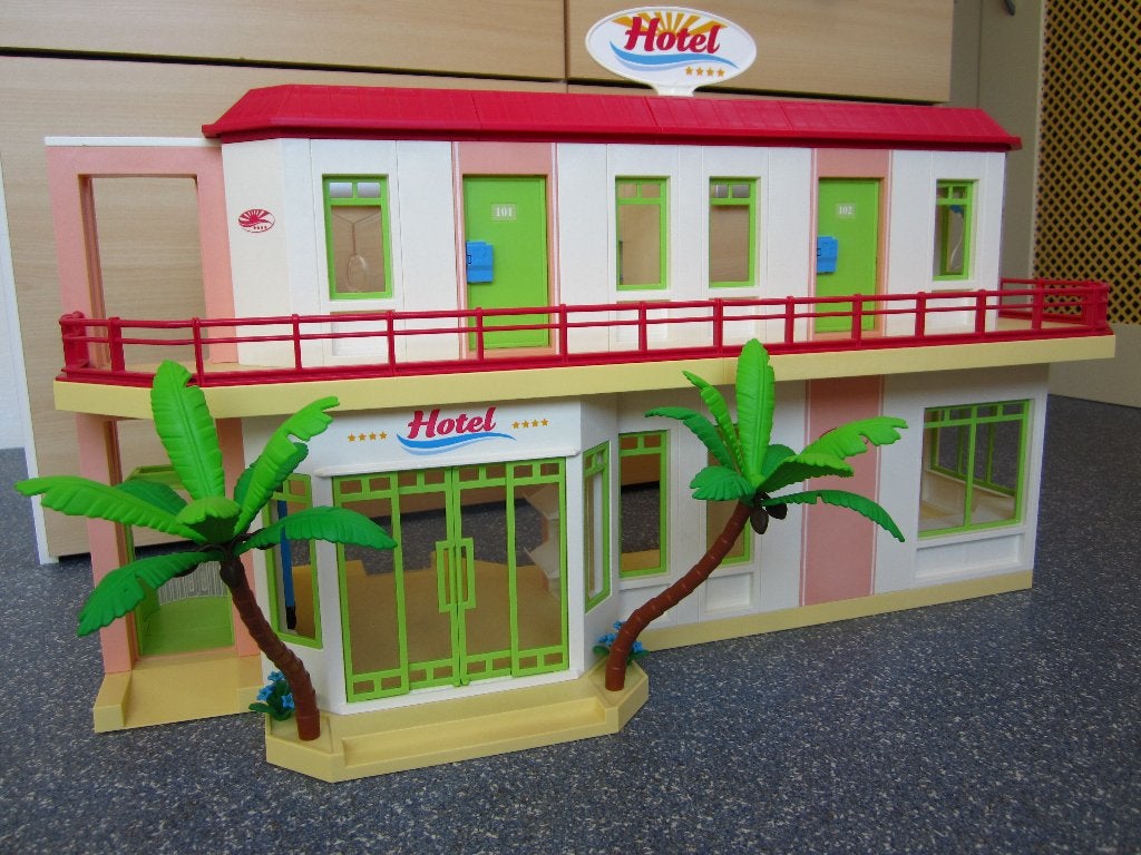 Playmobil hotel 5265, Gebouw, Complete set, Ophalen of Verzenden, Summer fun