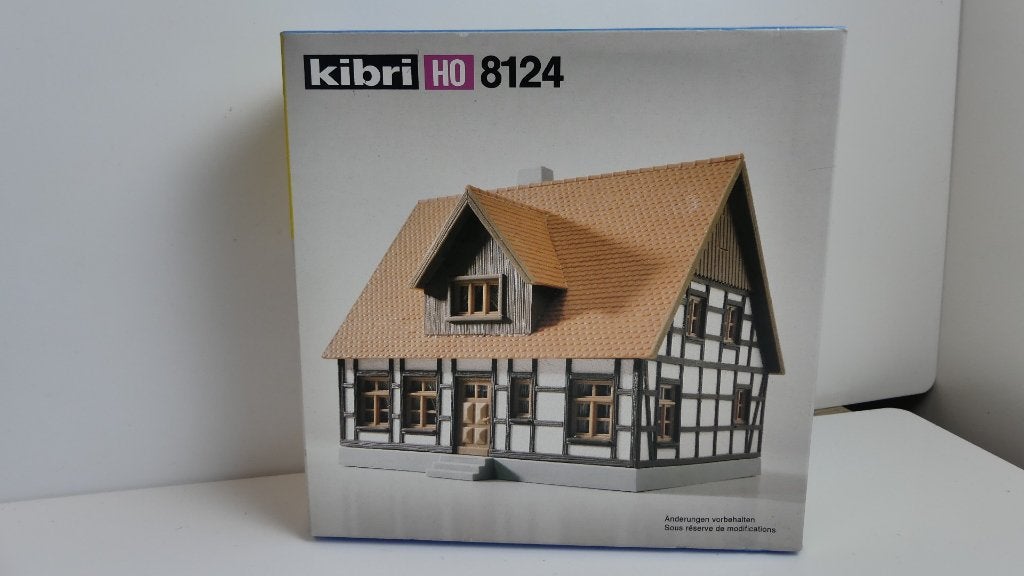 Bouwpakket H0: Kibri woonhuis ovp 8124, Overige merken, Brug, Tunnel of Gebouw, Nieuw, Ophalen of Verzenden