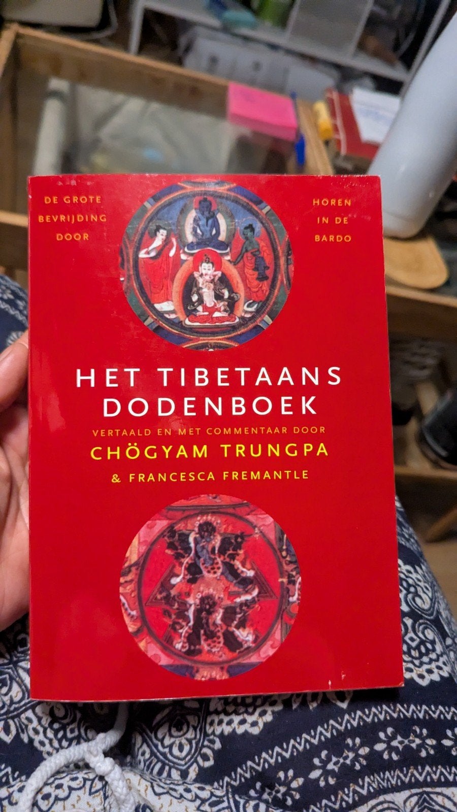 Het Tibetaans Dodenboek - Zo goed als nieuw, Boeken, Esoterie en Spiritualiteit, Ophalen of Verzenden, Zo goed als nieuw, Achtergrond en Informatie