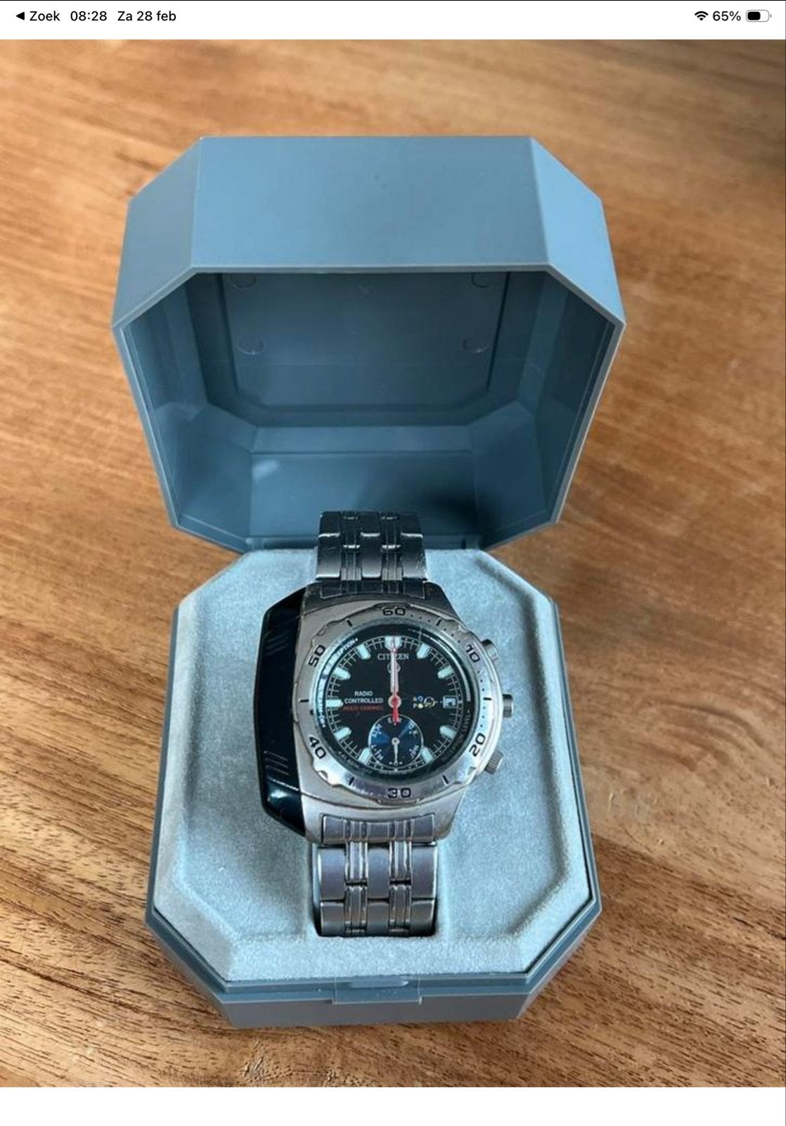 Citizen Space Master Radio Controlled Horloge, Ophalen of Verzenden