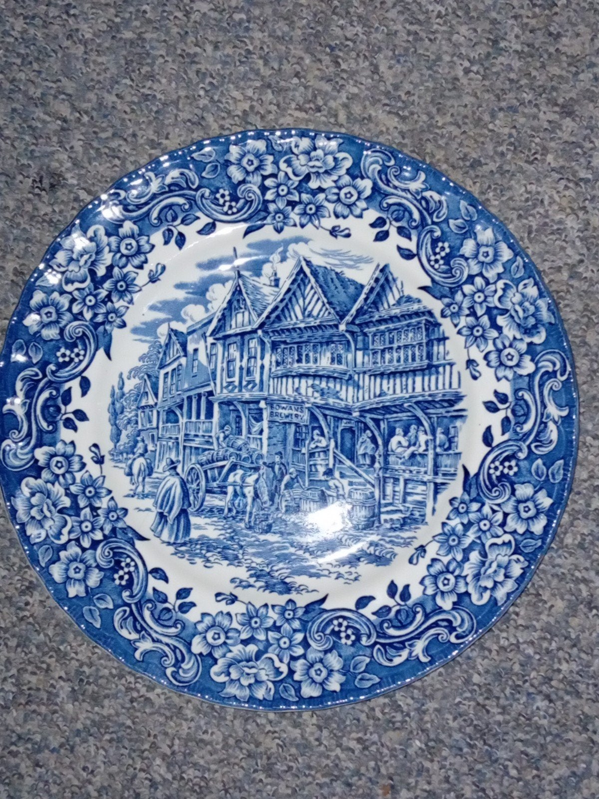 Royal Tudor Ware 17e Eeuw Engeland Decoratieve Wandplaat, Ophalen of Verzenden