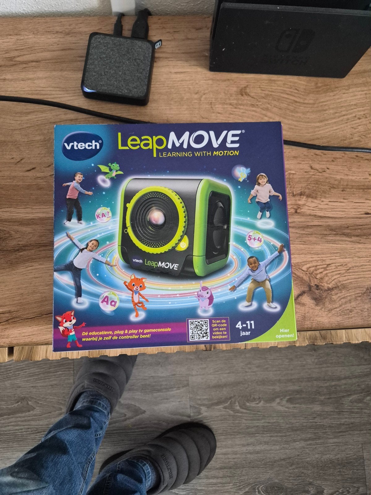 Vtech LeapMOVE Educatieve TV Gameconsole, Kinderen en Baby's, Ophalen of Verzenden, Zo goed als nieuw, 4 tot 6 jaar