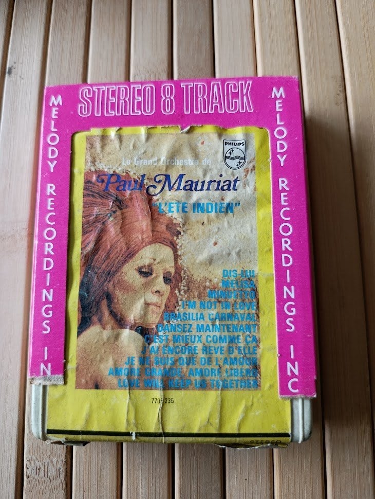 8 track banden, Ophalen, Onderdeel