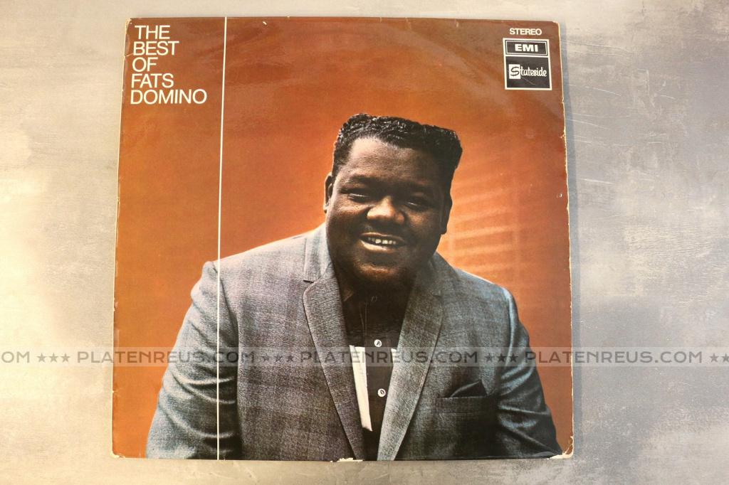 LP The Best Of Fats Domino ( 1970 Blues Rock ) 4067, 1960 tot 1980, Gebruikt, Ophalen of Verzenden, Inclusief binnenhoes