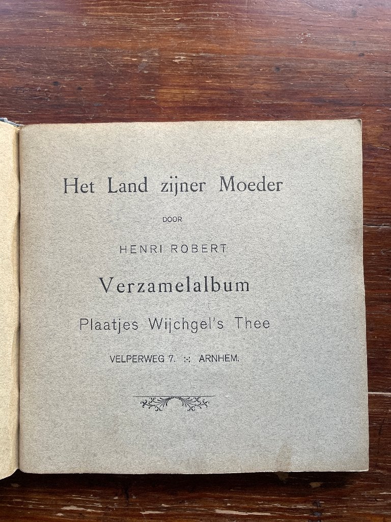 Henri Robert Het Land zijner Moeder 1927 (compleet), Ophalen of Verzenden, Gelezen, Henri Robert, Plaatjesalbum