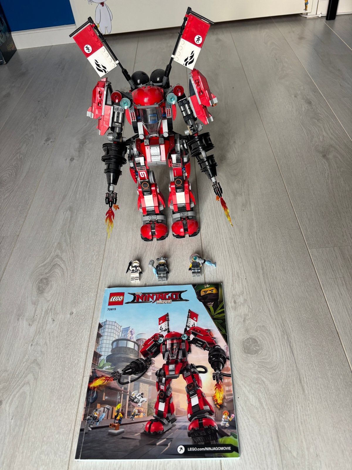 LEGO ninjago 70615 Fire Mech, Kinderen en Baby's, Inclusief minifiguren, Gebruikt, Lego, Ophalen of Verzenden