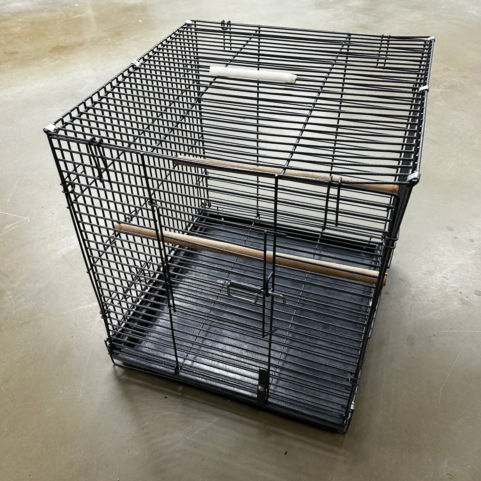 STRONG Vogelkooi transportkooi compact transport kooi, Dieren en Toebehoren, Minder dan 60 cm, Kooi, Ophalen of Verzenden, Zo goed als nieuw