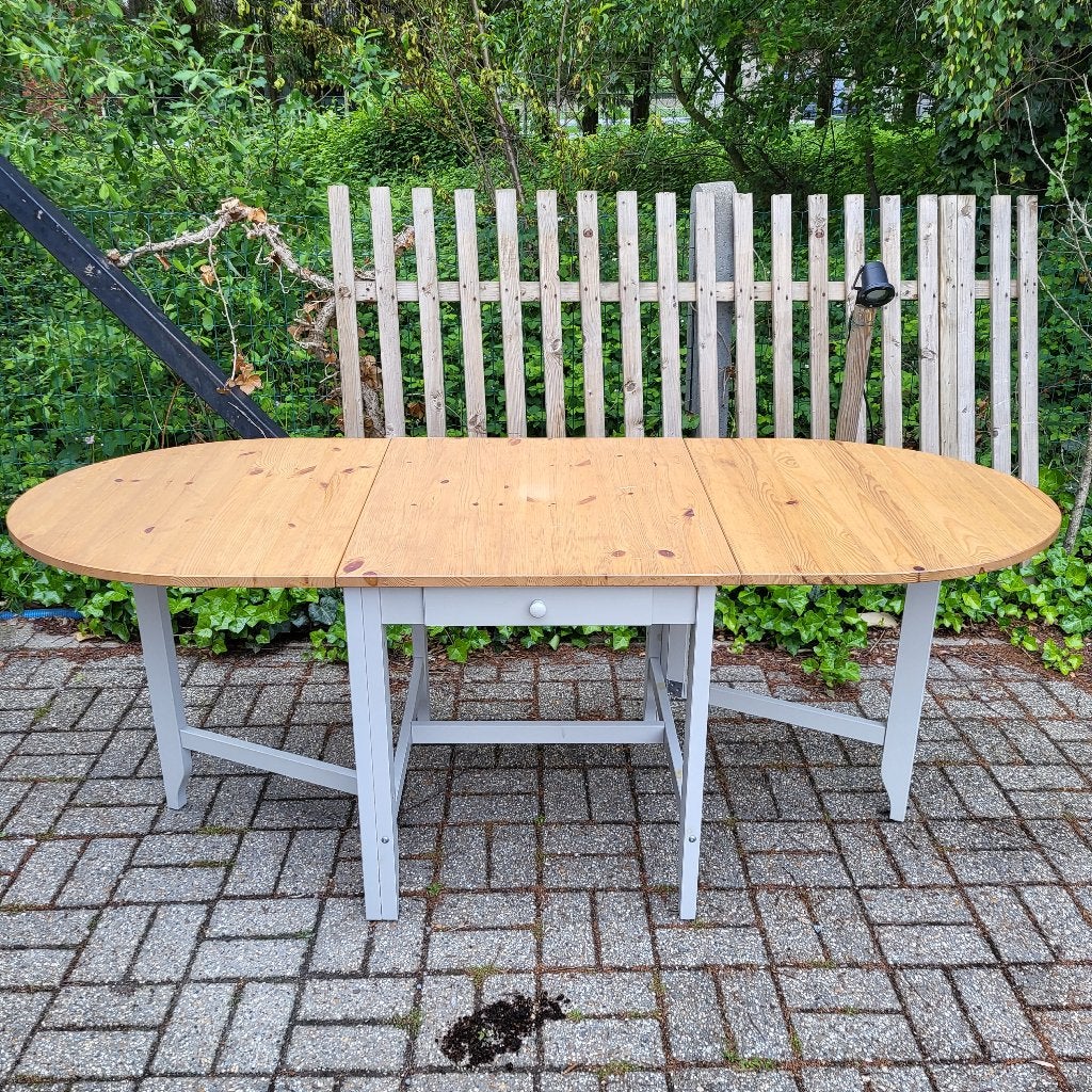 Klaptafel Gamleby IKEA, Ophalen, Gebruikt, 200 cm of meer, 50 tot 100 cm