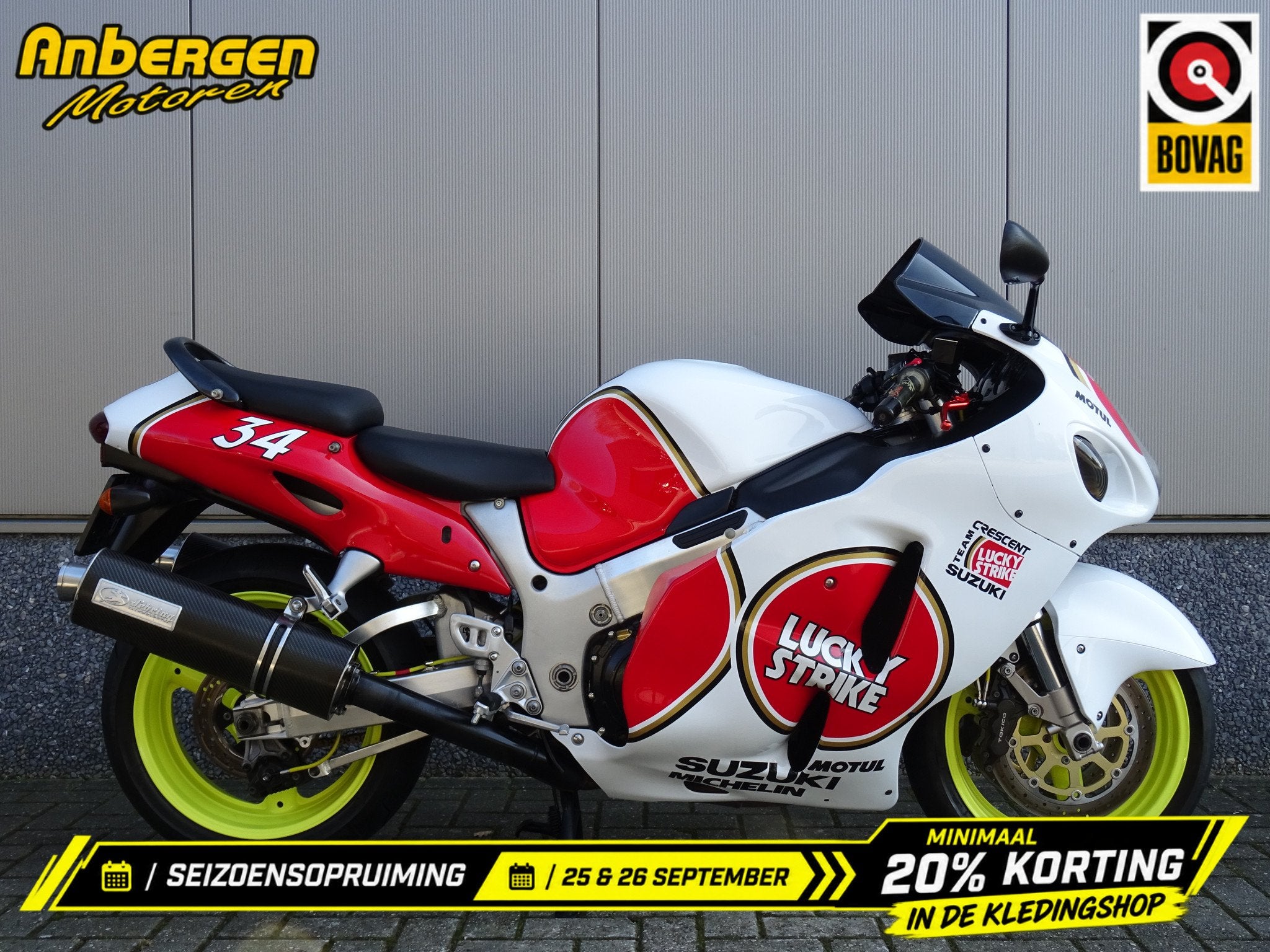 Suzuki GSX 1300 R HAYABUSA (bj 1999), Sport, 1300 cc, Gebruikt, Bedrijf