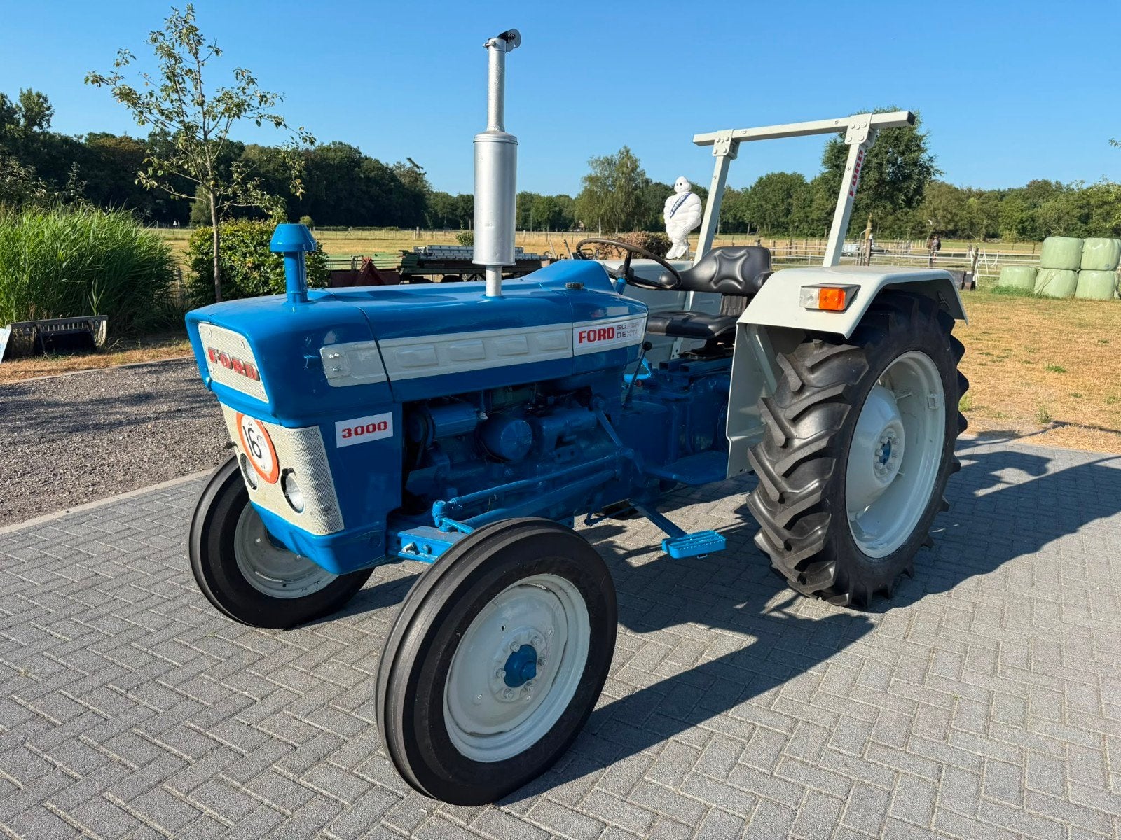 Ford Super Dextra 3000 - Gerestaureerd oldtimer, Ophalen, Meer dan 10000, Oldtimer, Ford