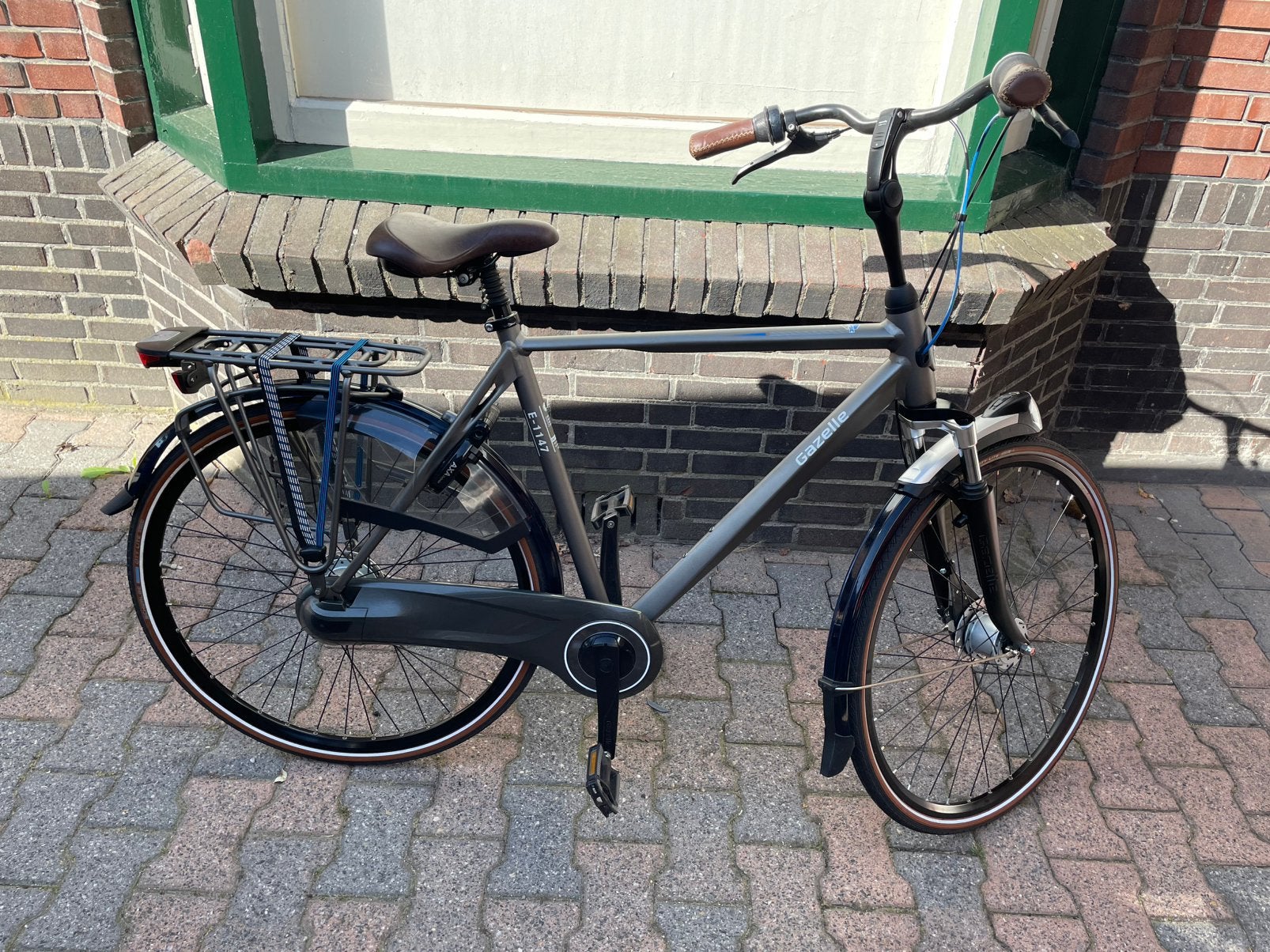 Gazelle Eclipse C8 LTD Heren 57 cm – Zeer nette staat, Ophalen, Versnellingen, Zo goed als nieuw, 57 tot 61 cm