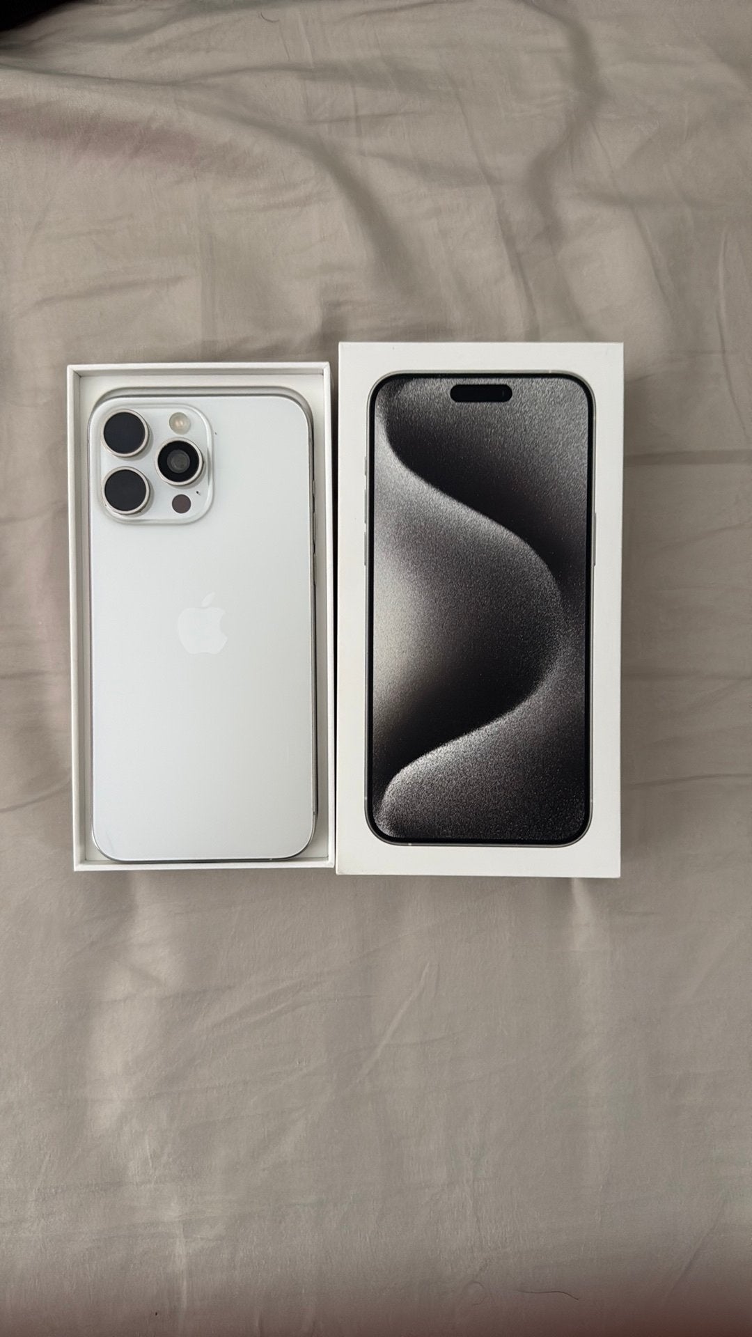 iPhone 15 Pro Max 256Gb, Zwart, IPhone 15 Pro Max, Zo goed als nieuw, Ophalen