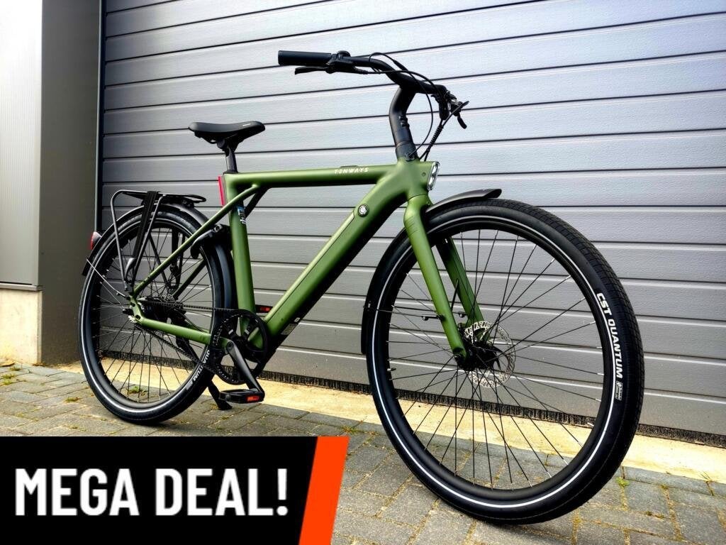 Nieuw! Tenways CGO009 Urban e-bike met GPS en smart module!, Overige merken, Nieuw, 50 km per accu of meer, 55 tot 59 cm