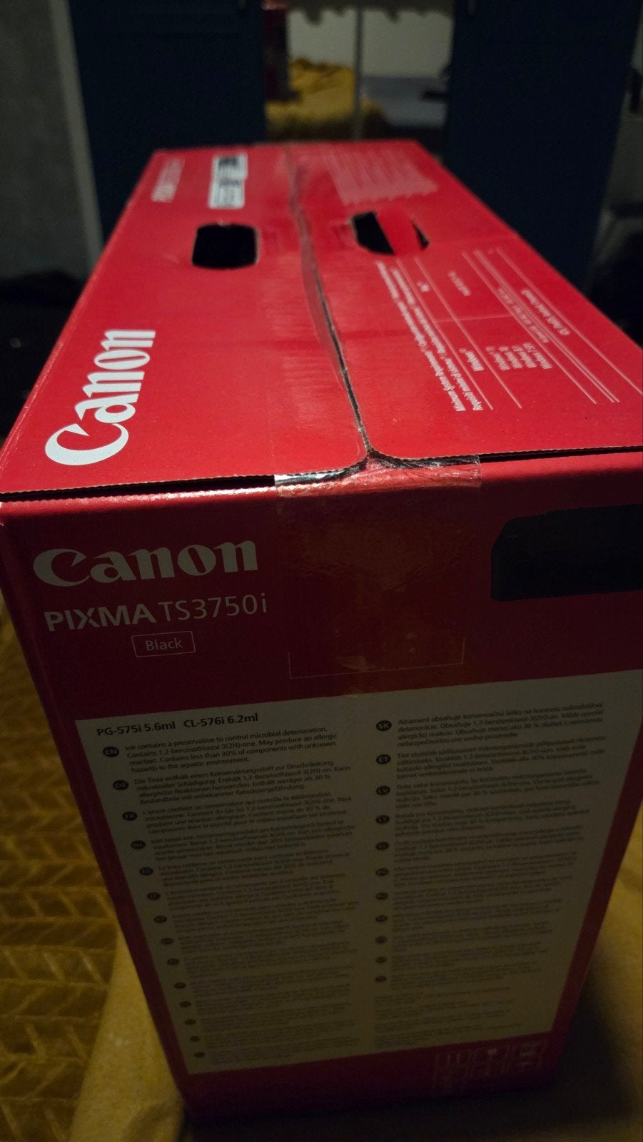 Nieuwe Canon PIXMA TS3750i All-in-One Printer Zwart, Computers en Software, Canon, Inkjetprinter, All-in-one, Ophalen of Verzenden