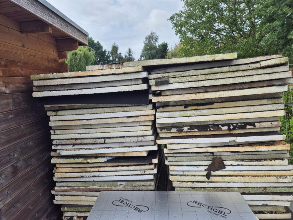 Tempex isolatieplaten 1x1.2m, 4.5cm dik, voor vloerisolatie, Doe-het-zelf en Verbouw, Ophalen of Verzenden