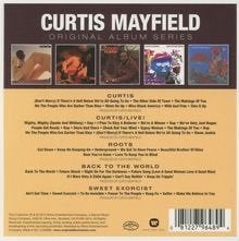 Curtis Mayfield - Original Album Series - 5 CDs, Verzenden, Nieuw in verpakking, Album