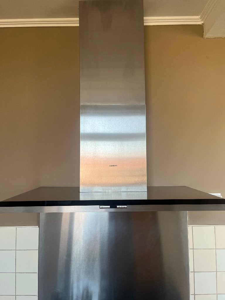Siemens Afzuigkap LC98BD540, Witgoed en Apparatuur, Afzuigkappen, Ophalen, Gebruikt, Wandschouwkap, Motor