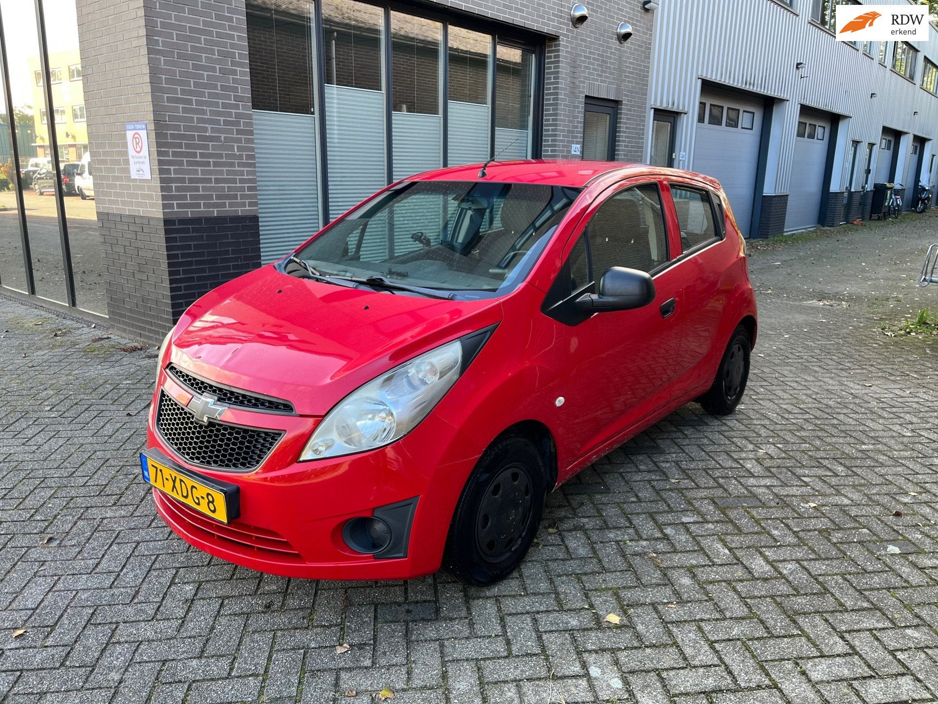 Chevrolet Spark 1.0 16V LS Bi-Fuel! Airco! Boekjes!, Auto's, Voorwielaandrijving, Euro 5, Stof, 4 cilinders