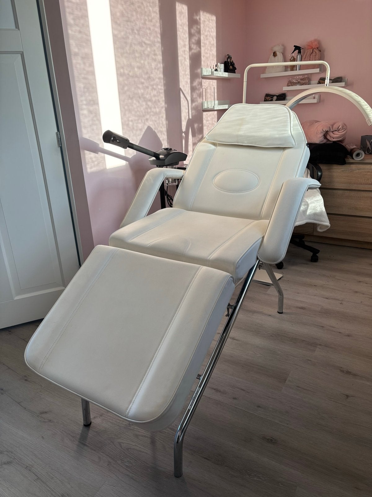 Behandelstoel met trolley en tabouret, Ophalen of Verzenden