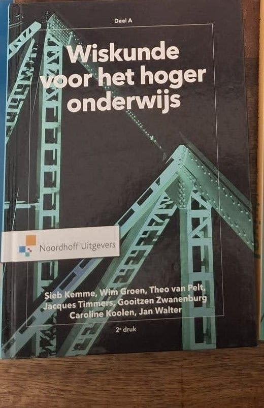 Wiskunde voor het hoger onderwijs ISBN: 9789001888084, Ophalen of Verzenden, Beta, Zo goed als nieuw, HBO
