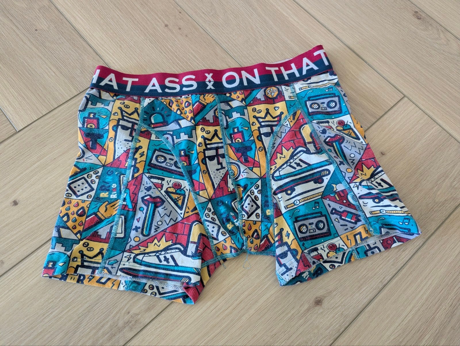 Boxer maat M on that ass, Ophalen of Verzenden, Zo goed als nieuw, Jongen of Meisje