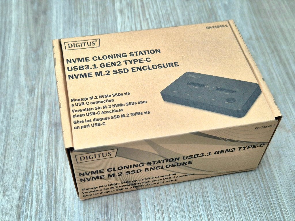 Nieuw: Digitus NVMe cloning station, Docking station, Harde schijf, Digitus, Nieuw