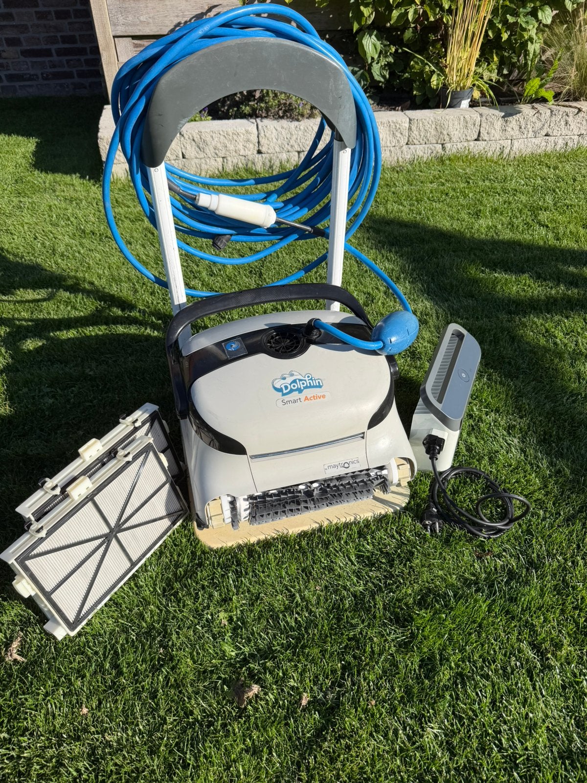 KOOPJE!! Dolphin zwembadrobot zwembadzuiger zwembad robot, Tuin en Terras, Ophalen of Verzenden, Zo goed als nieuw