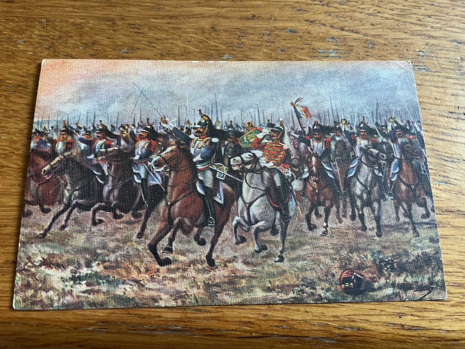 O397 militair paarden, Ophalen of Verzenden, Voor 1920, Overige thema's