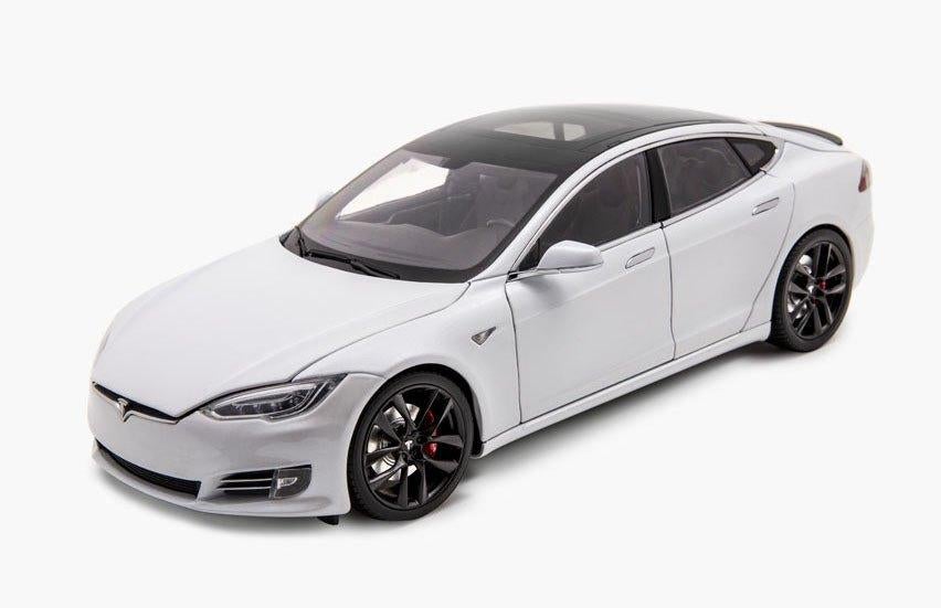 1/18 Official Dealer Edtion Tesla Model S P100D nieuw sealed, Hobby en Vrije tijd, Modelauto's | 1:18, Ophalen of Verzenden, Nieuw