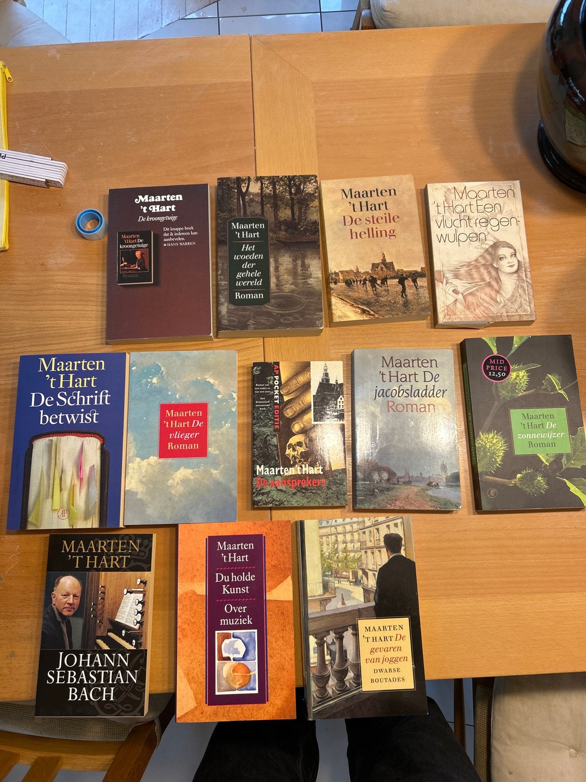 Maarten 't Hart Boeken Collectie (12 stuks), Boeken, Ophalen, Gelezen, Nederland