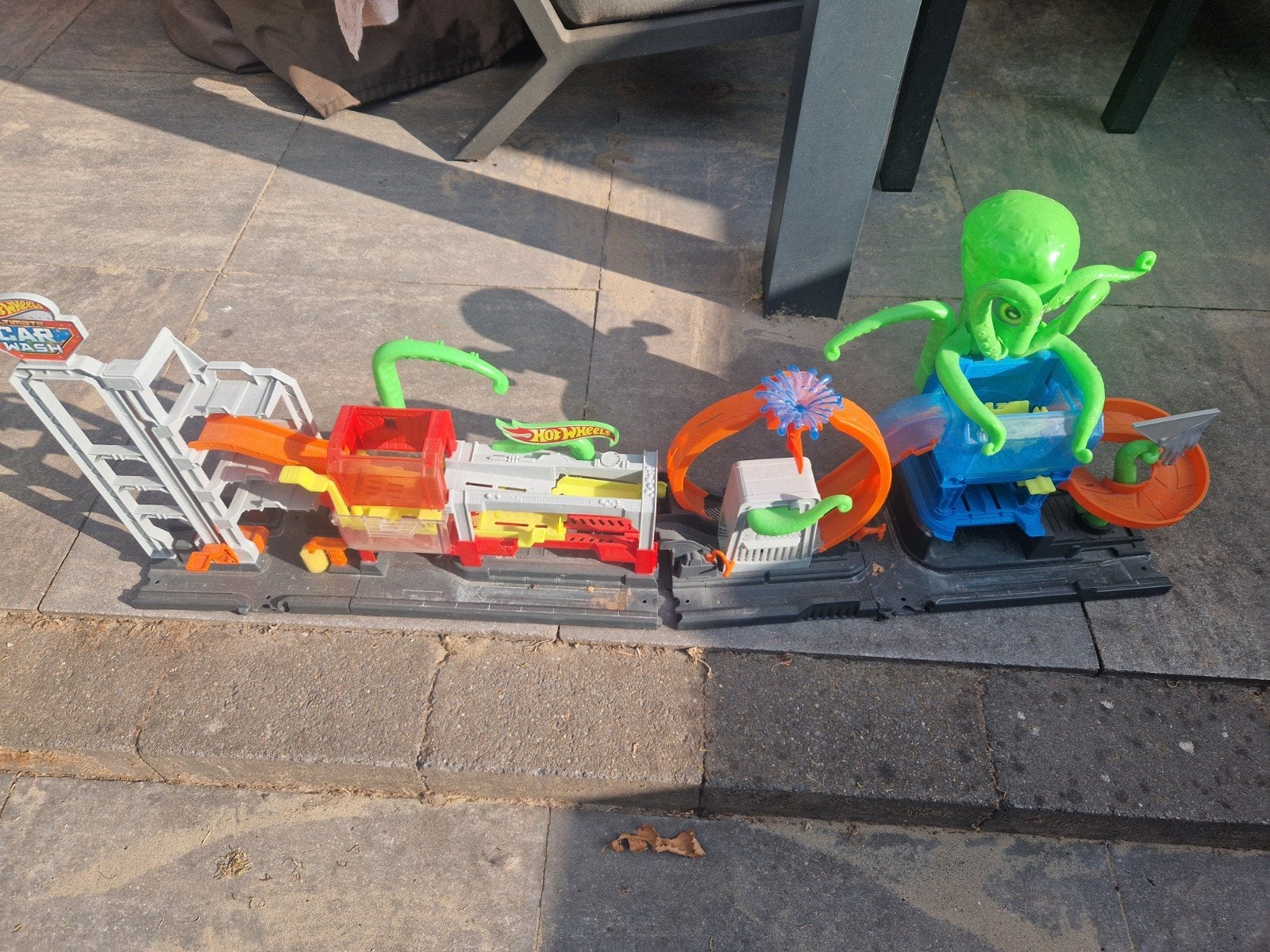Hotwheels carwash, Kinderen en Baby's, Speelgoed | Racebanen, Ophalen, Gebruikt, Handmatig, Hot Wheels