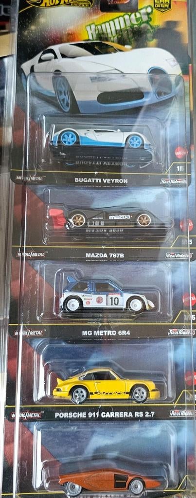 Hot Wheels Hummer set + beschermer, Hobby en Vrije tijd, Modelauto's | 1:18, Matel, Onbekend, Nieuw, Ophalen of Verzenden
