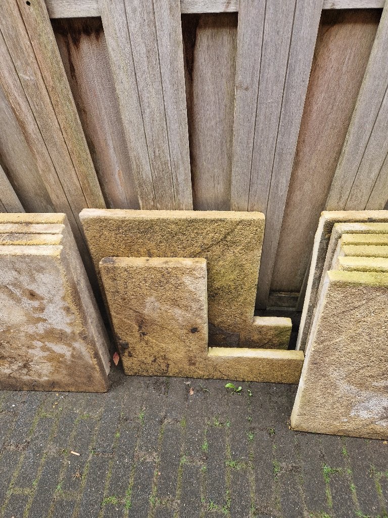 Tegels en stenen, Ophalen, Gebruikt, Beton, Overige typen
