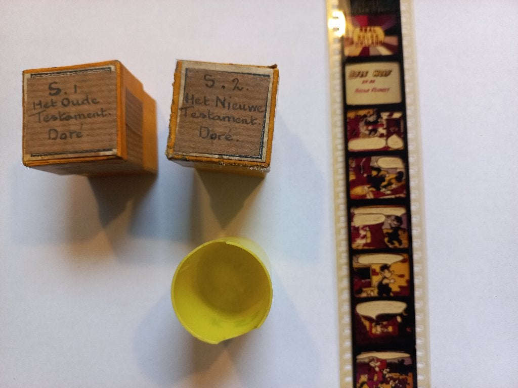 Drie vintage kinderfilmpjes voor projector, Antiek en Kunst, Ophalen of Verzenden