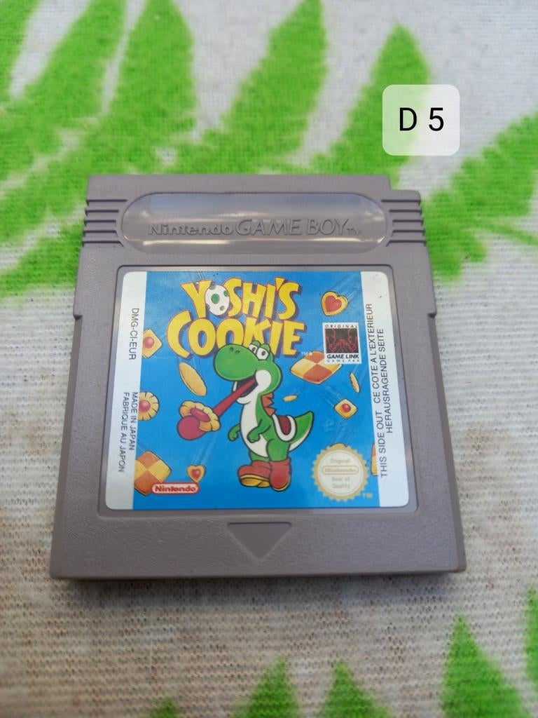 Gameboyspel D1 t/m D5 Yoshy's Cooki., Avontuur en Actie, Gebruikt, 1 speler, Ophalen of Verzenden