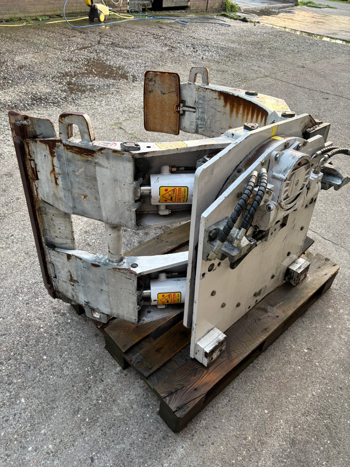 Cascade Roterende balenklem Fem 3 vaten papier klem heftruck, Ophalen of Verzenden