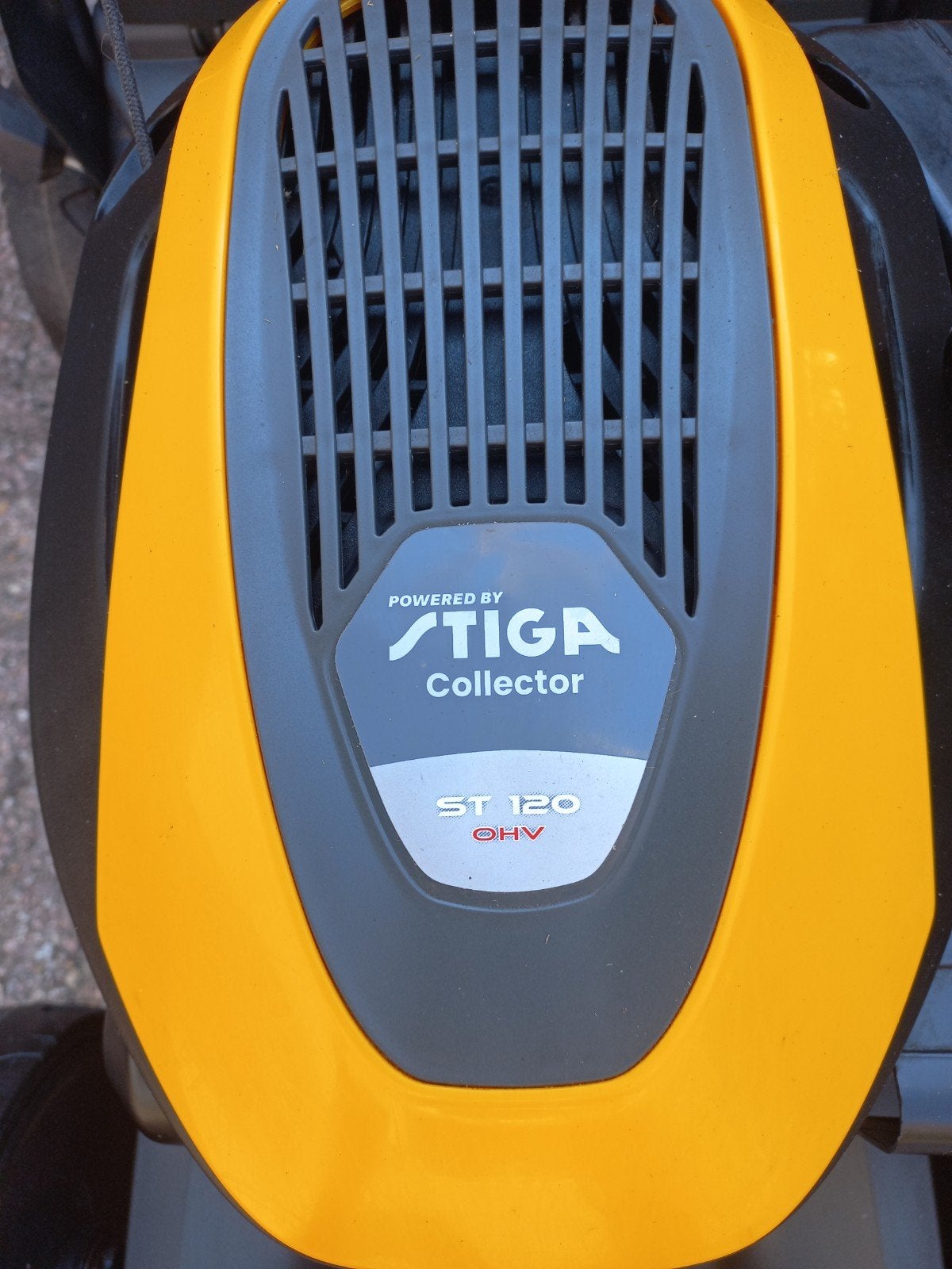 Stiga Tiga Motormaaier Grasmaaier, Cirkelmaaier, Gebruikt, Stiga, Ophalen of Verzenden