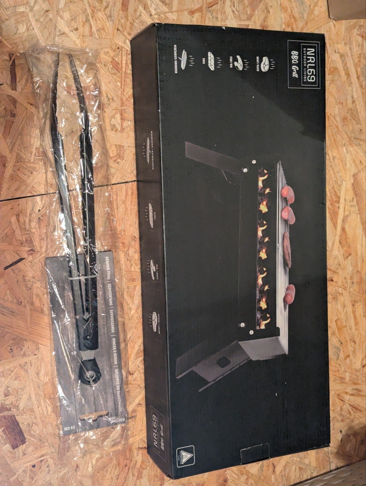 NRL69 Tafel BBQ Grill - Compact en Draagbaar, Ophalen of Verzenden, Nieuw, NRL69