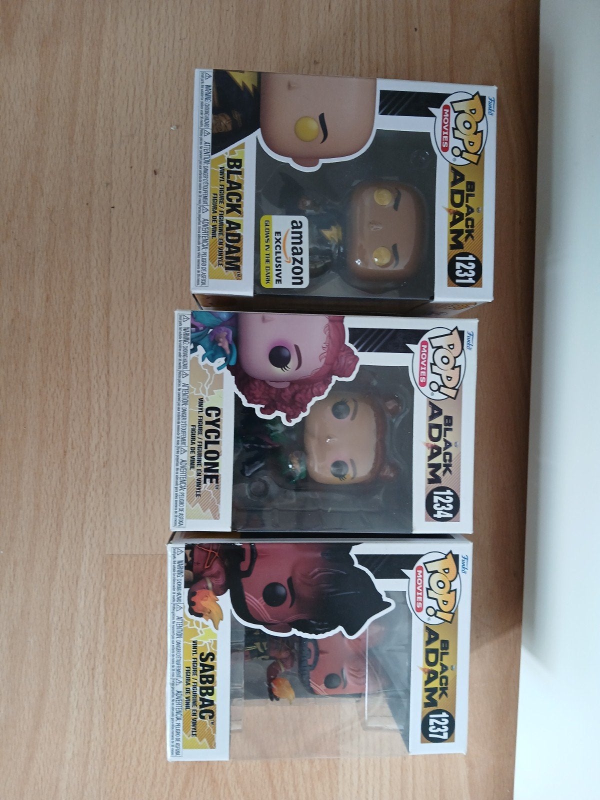 Funko Pop! Black Adam Set (3 stuks) - Nieuw in doos, Ophalen of Verzenden, Nieuw