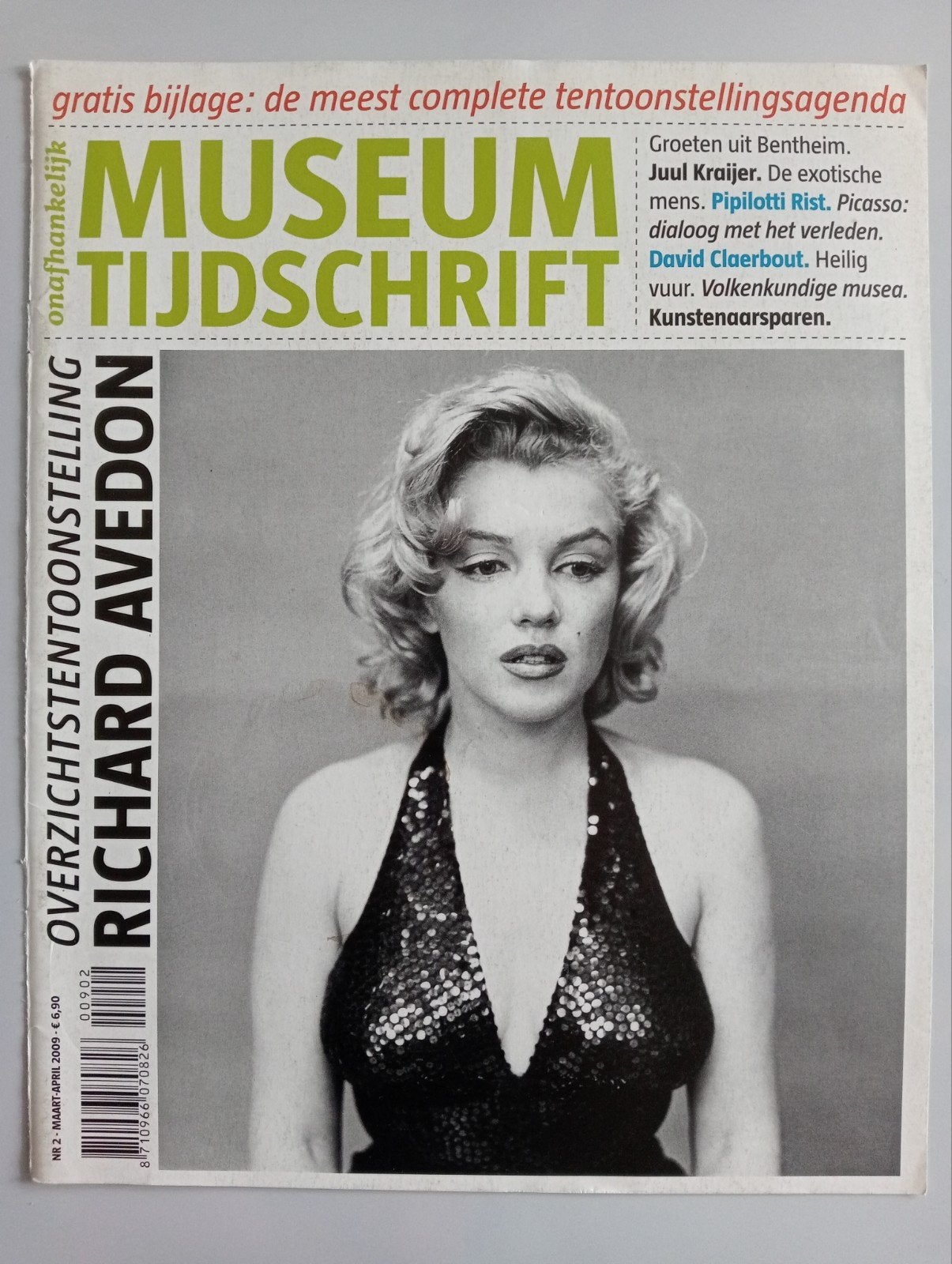Richard Avedon cover Marilyn Monroe, Ophalen of Verzenden, 1980 tot heden, Tijdschrift
