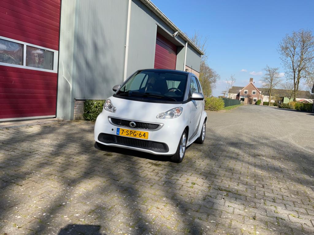 Smart ForTwo 1.0 52KW Coupe MHD AUT 2012 Wit, Auto's, Smart, Particulier, ForTwo, Benzine, B, Hatchback, Automaat, Geïmporteerd