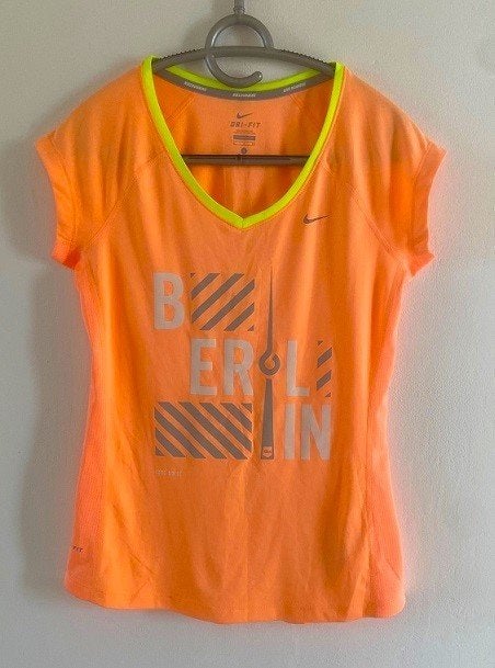 Nike Running shirt Berlin - Andrea, Nike, Nieuw, Oranje, Ophalen of Verzenden