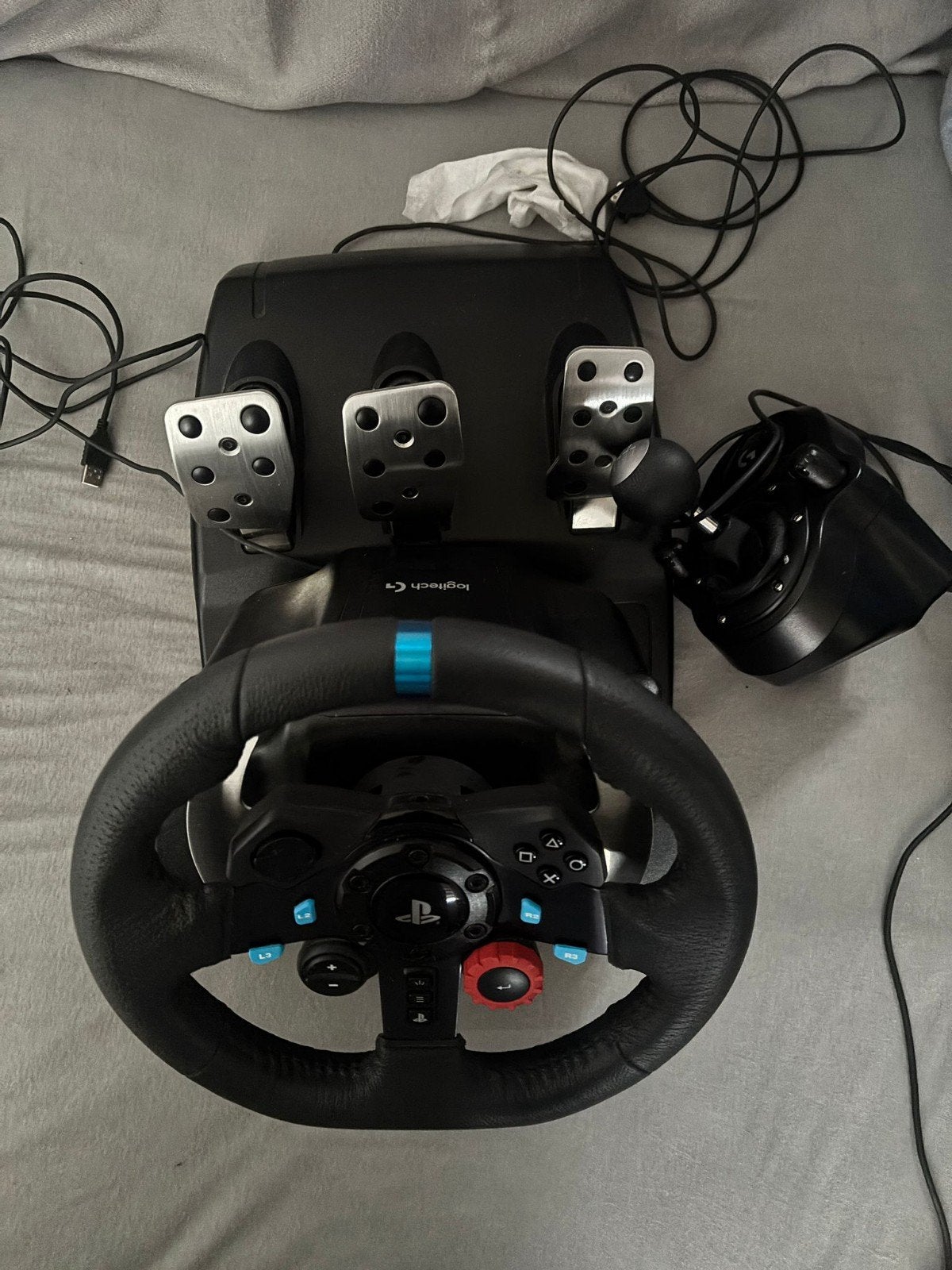 LogitechG29 Driving Force Racing Wheel met Pedalen en Shifte, Ophalen, Zo goed als nieuw, Stuur of Pedalen, PlayStation 4