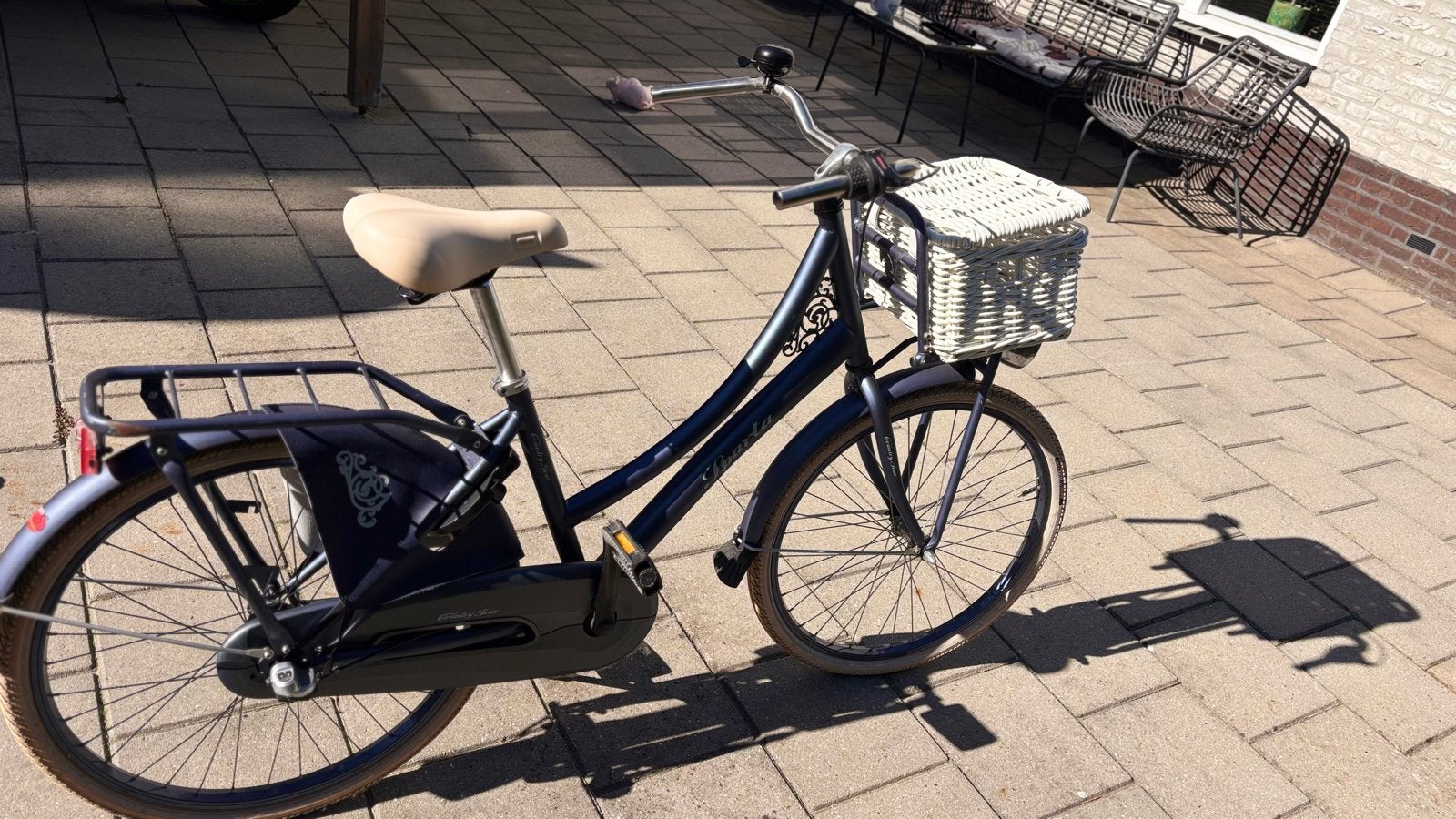 Sparta Granny Tour 24 inch meisjesfiets met mand, Ophalen, Gebruikt, 24 inch