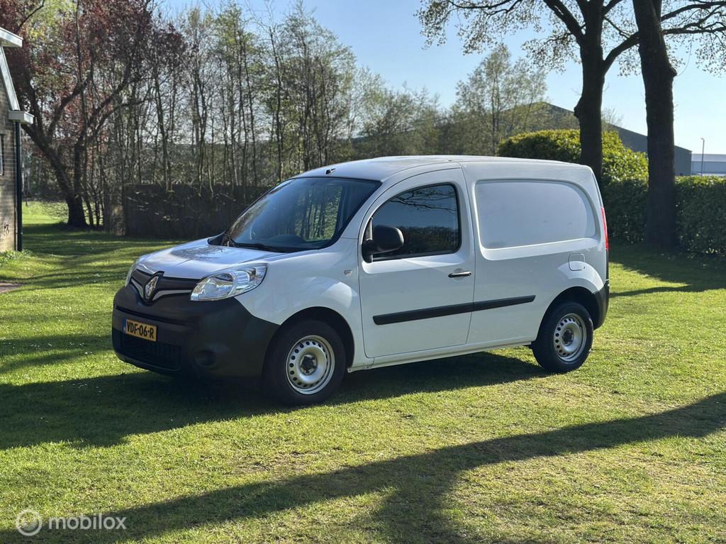 Renault Kangoo 1.5 Blue dCi 80 Comfort 1e eig / nieuwstaat, Voorwielaandrijving, Stof, 4 cilinders, Wit