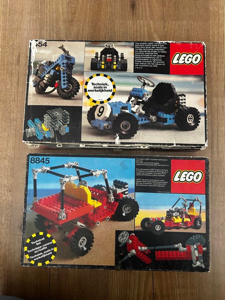 2 Dozen technisch lego met tekening, Kinderen en Baby's, Speelgoed | Duplo en Lego, Gebruikt, Lego, Ophalen of Verzenden, Technic