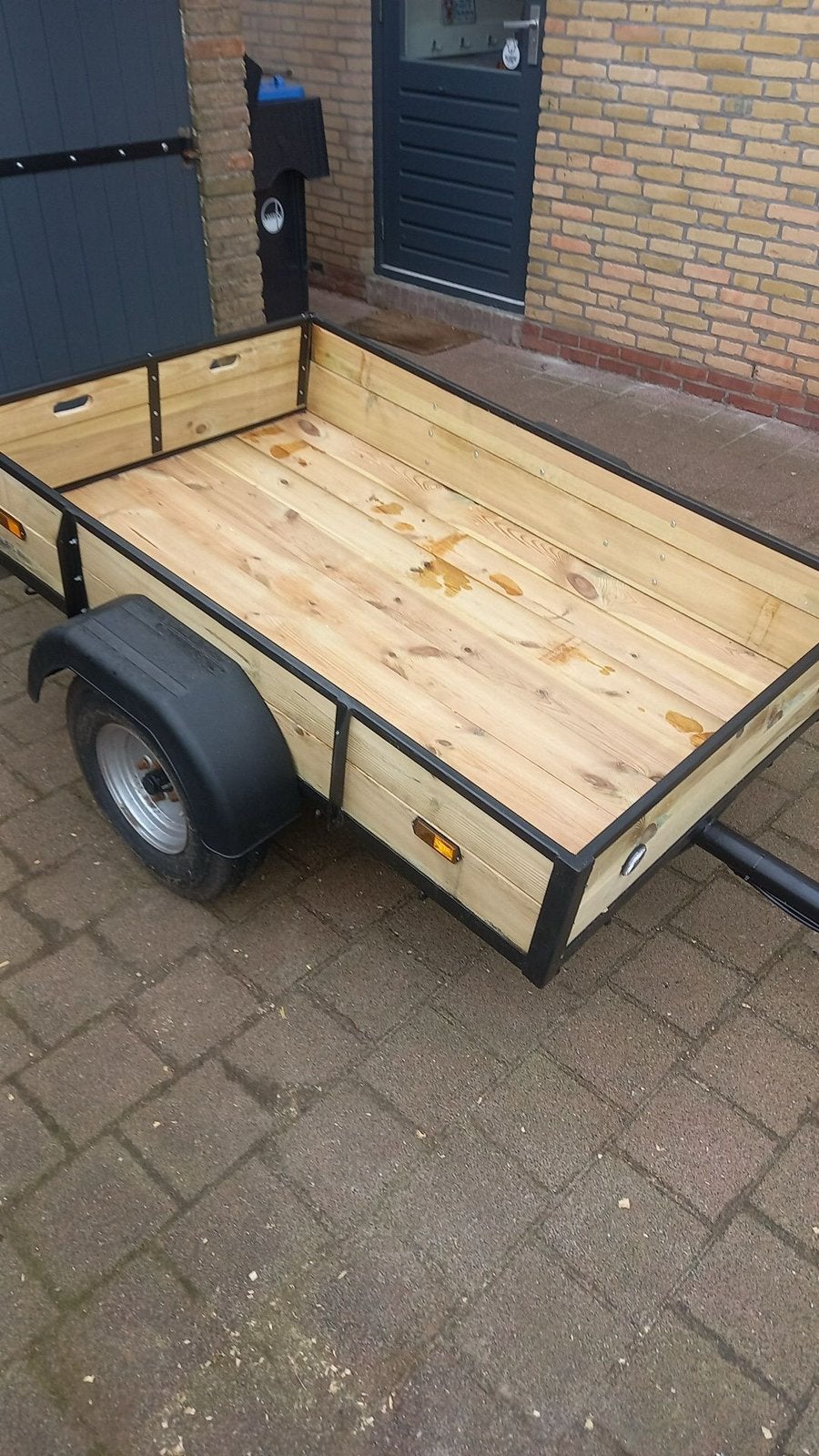 Zeer nette aanhanger 160x104, Ophalen, Zo goed als nieuw