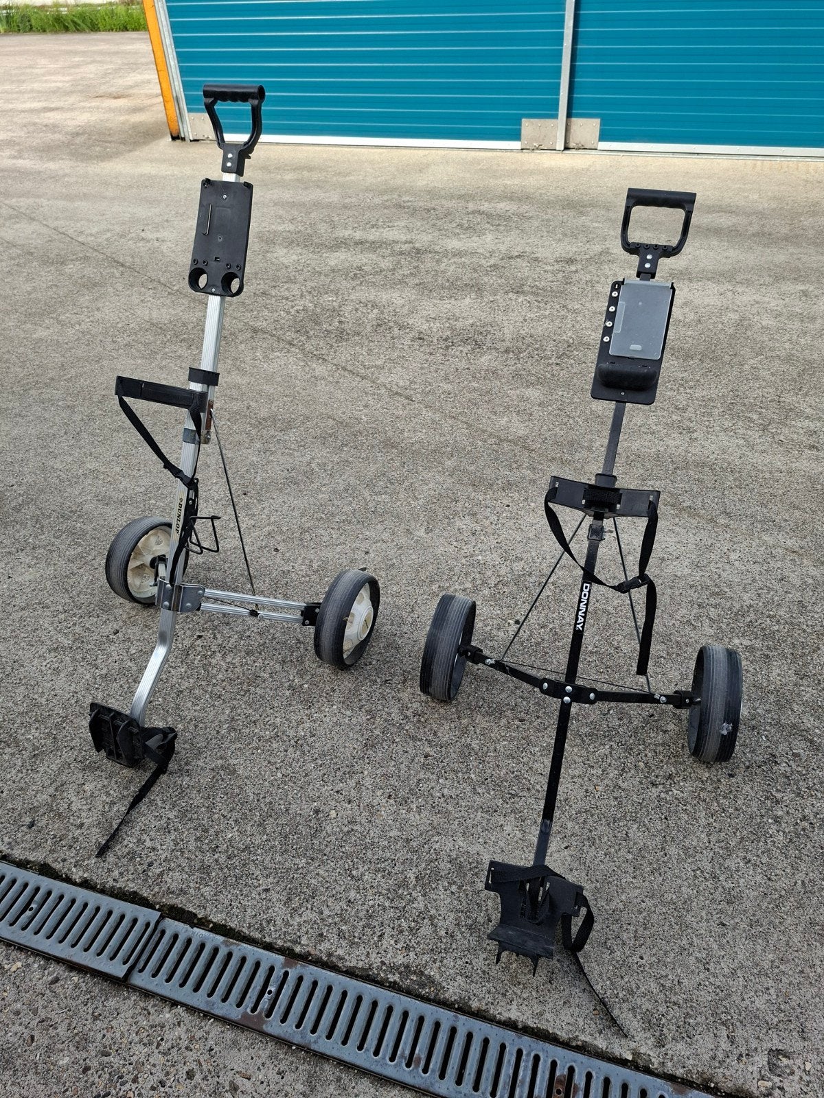te koop golftrolley, Ophalen, Gebruikt, Golfkar, Overige merken