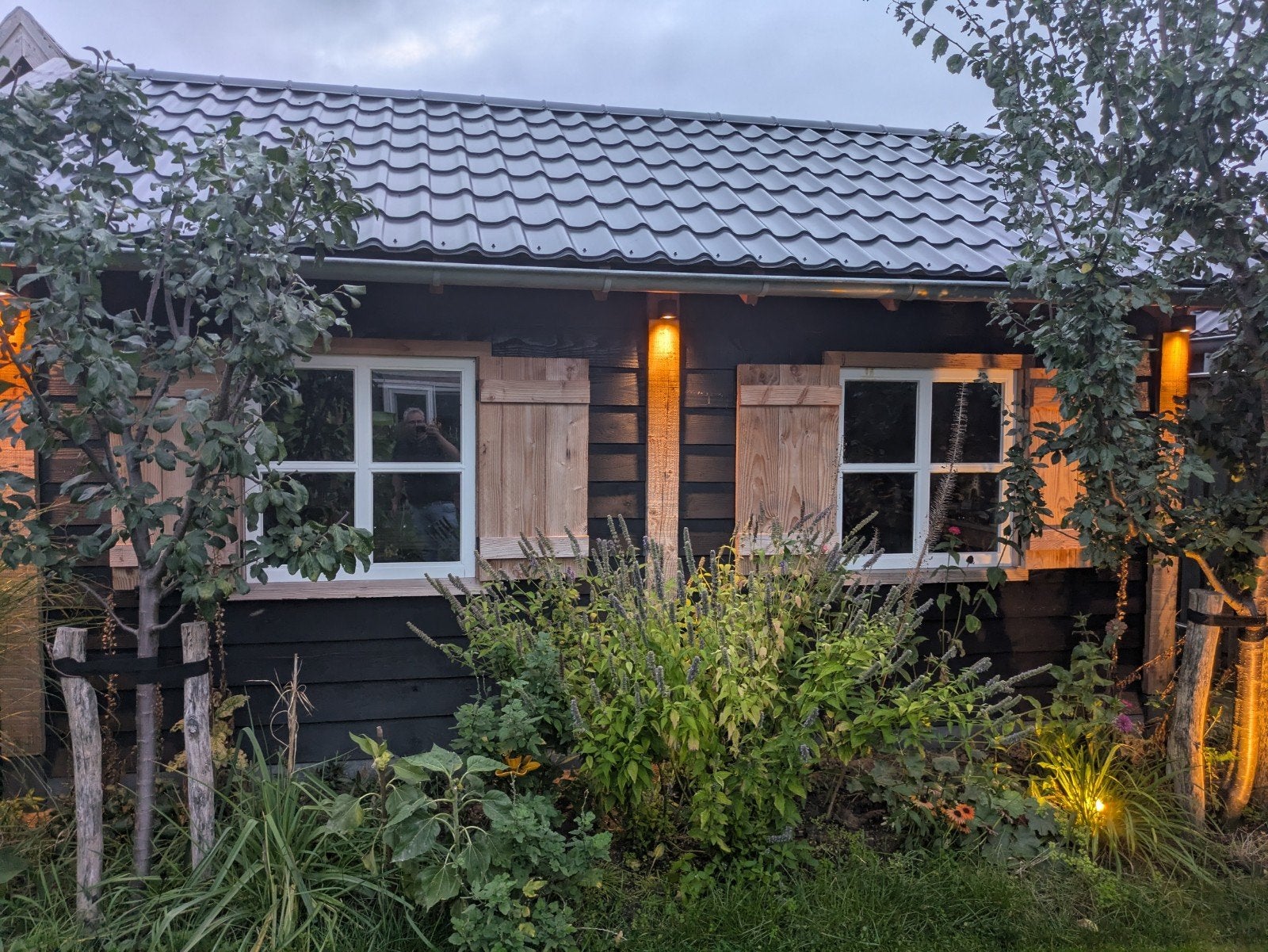 2 raamkozijnen met dubbelglas van hardhout, Gevelraam of Ruit, Gebruikt, 80 tot 120 cm, 80 tot 120 cm